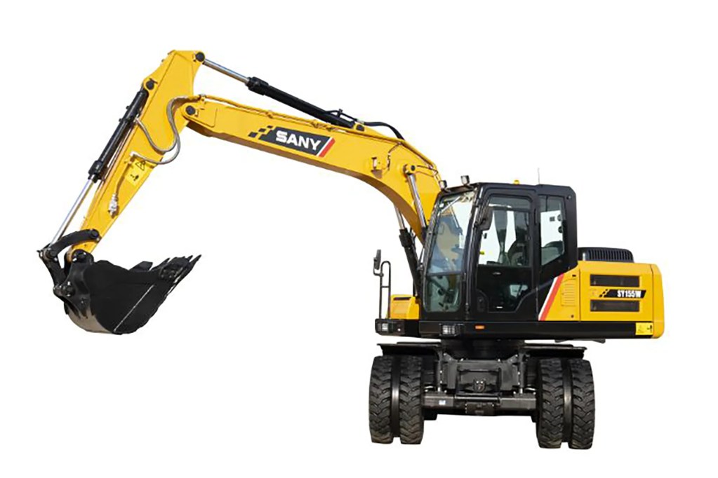 Pelle à pneus Sany SY155W