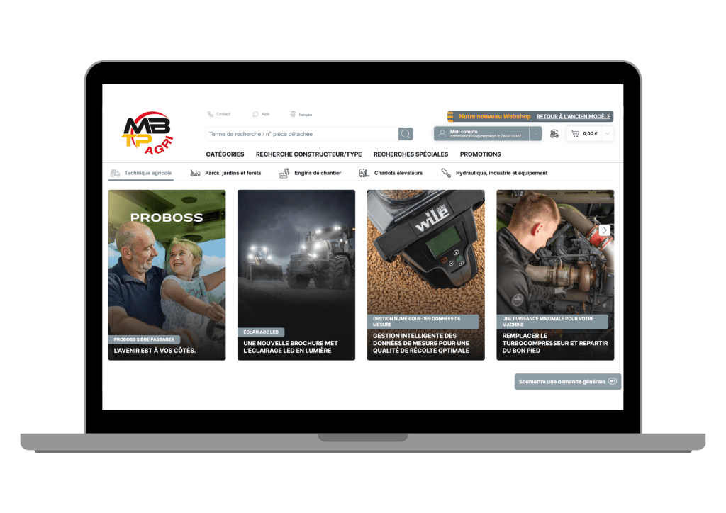Webshop Granit